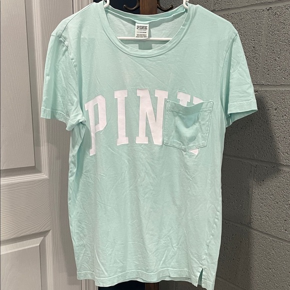 Mint Green PINK T-Shirt - Picture 1 of 4